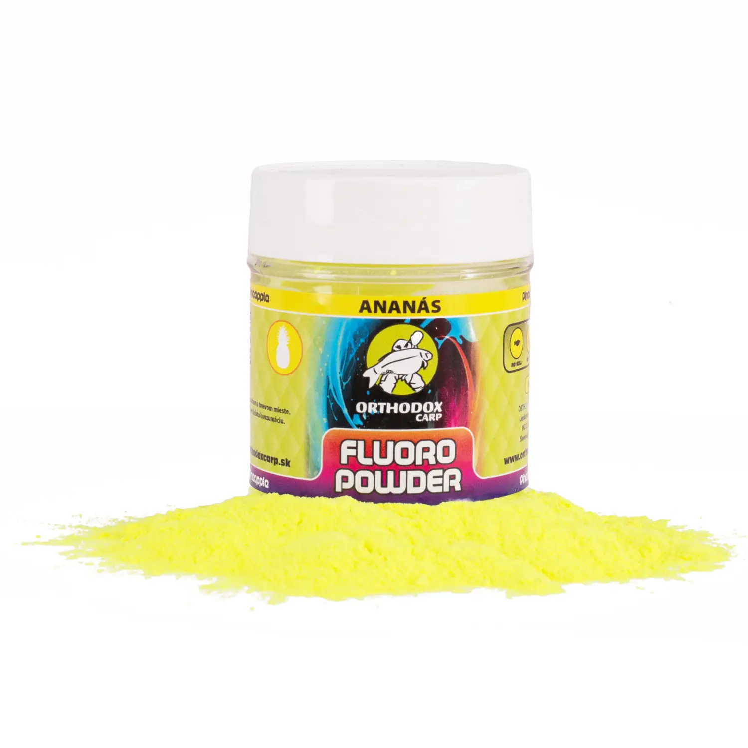Fluoro powder Ananás – detail