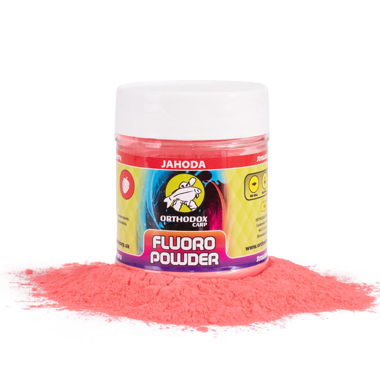 Fluoro powder Jahoda – detail
