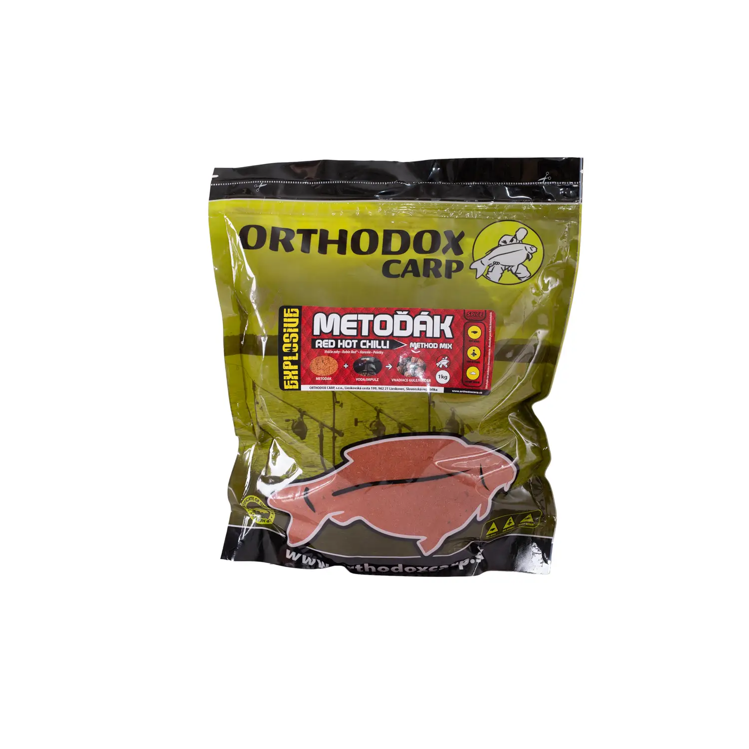Fluoro Red Hot Chilli – Metoďák